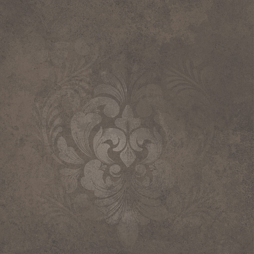 Керамогранит KM4040G0081N Хадду коричневый матовый декорированный 40,2x40,2x0,8, Kerama Marazzi (Керама Марацци)