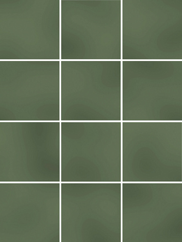 Керамогранит KM1010G0050N Бахия зелёный глянцевый 29,8х39,8 из 12 частей 9,8x9,8x0,7, Kerama Marazzi (Керама Марацци)