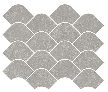 Декор KMD2HID002BR Касабланка наборный серый матовый обрезной 30x25x0,9, Kerama Marazzi (Керама Марацци)