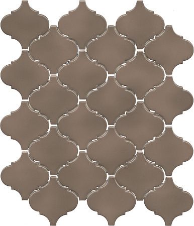 Плитка KM2630M0010N Арабески Марокко коричневый тёмный глянцевый 26x30x0,7, Kerama Marazzi (Керама Марацци)