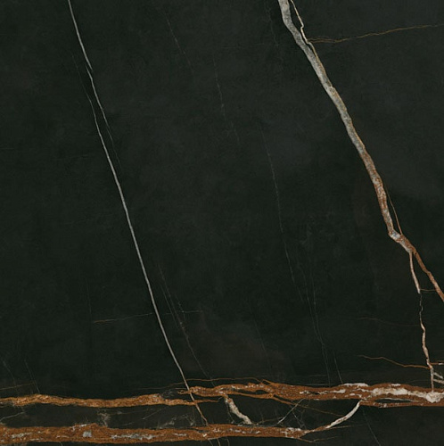 Керамогранит Granite Lusso Nero (Люссо) неро легкое лаппатирование LLR 59,9х59,9, Idalgo (Идальго)