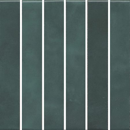 Декор KMD2MSM005BN Фес мозаичный зелёный тёмный глянцевый 15x15x0,77, Kerama Marazzi (Керама Марацци)