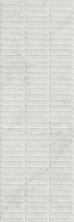 Плитка KM3090B0160R Тубкаль белый глянцевый структура обрезной 30x89,5x1,05, Kerama Marazzi (Керама Марацци)