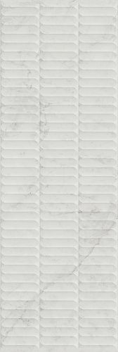 Плитка KM3090B0160R Тубкаль белый глянцевый структура обрезной 30x89,5x1,05, Kerama Marazzi (Керама Марацци)