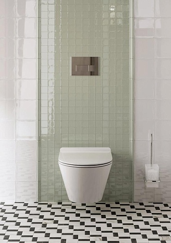 PLMR.wc.02 Унитаз PLAZA Modern подвесной безободковый, белый глянцевый , Kerama Marazzi