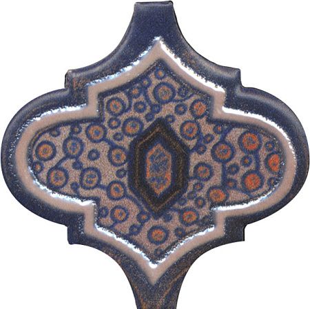 Панно KMP3STA011M6X Арабески Марокко 2 (из 6 частей 6,5x6,5) 10x25x6,9, Kerama Marazzi (Керама Марацци)