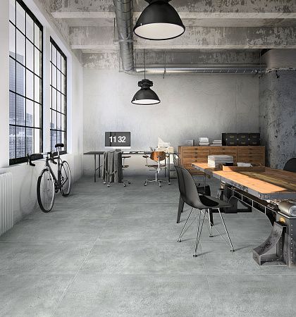Керамогранит Гранитея G003 ArtBeton (Артбетон) Dark Grey рельеф 120х60