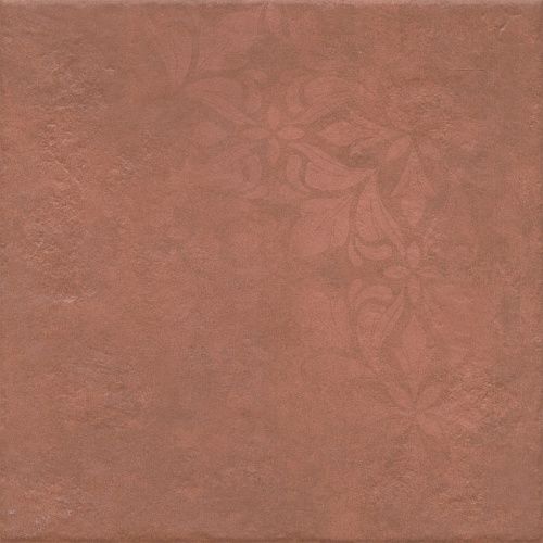 Керамогранит KM4040G0071N Хадду красный матовый декорированный 40,2x40,2x0,8, Kerama Marazzi (Керама Марацци)