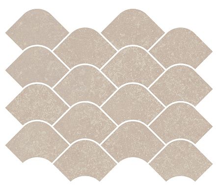 Декор KMD2HID003BR Касабланка наборный бежевый светлый матовый обрезной 30x25x0,9, Kerama Marazzi (Керама Марацци)