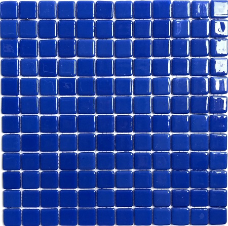 Mono ST 041 синий 31х31 (чип 25х25х4) мозаика стеклянная, Antarra