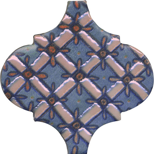 Панно KMP3STA011M6X Арабески Марокко 2 (из 6 частей 6,5x6,5) 10x25x6,9, Kerama Marazzi (Керама Марацци)