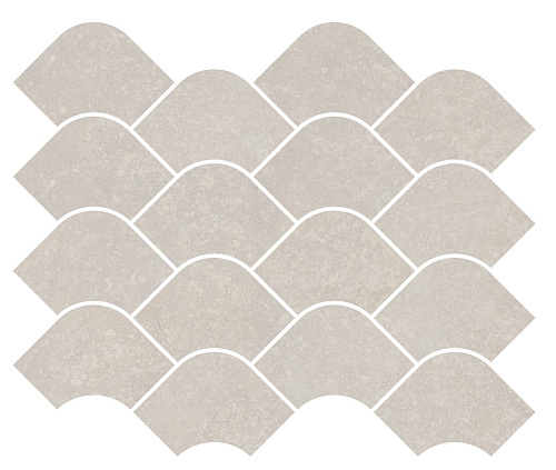 Декор KMD2HID001BR Касабланка наборный серый светлый матовый обрезной 30x25x0,9, Kerama Marazzi (Керама Марацци)