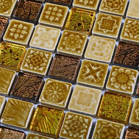 Morocco Gold мозаика керамическая 30х30, Bonaparte (Бонапарт)