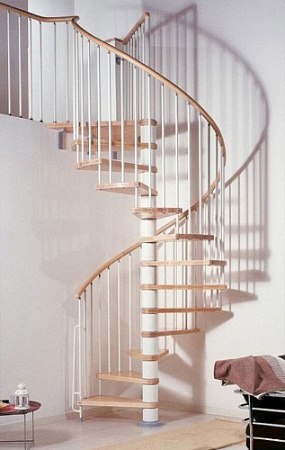 Винтовая лестница MINKA Spiral Effect 120, белый, Minka