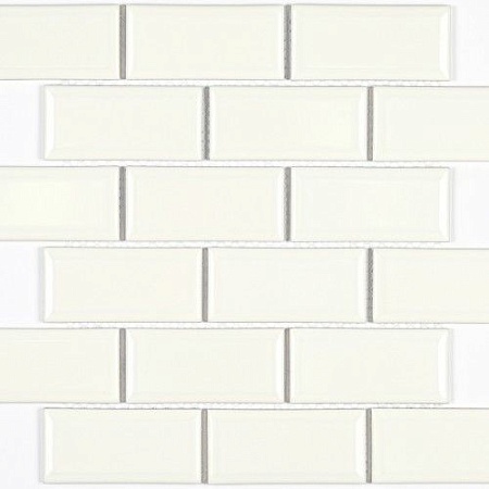 Brick White мозаика керамогранитная 28,75х29,2, Bonaparte (Бонапарт)