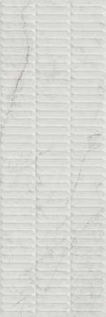 Плитка KM3090B0160R Тубкаль белый глянцевый структура обрезной 30x89,5x1,05, Kerama Marazzi (Керама Марацци)