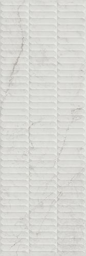 Плитка KM3090B0160R Тубкаль белый глянцевый структура обрезной 30x89,5x1,05, Kerama Marazzi (Керама Марацци)