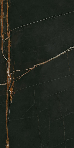 Керамогранит Granite Lusso Nero (Люссо) неро матовый MR 120х59,9, Idalgo (Идальго)
