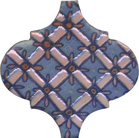 Панно KMP3STA011M6X Арабески Марокко 2 (из 6 частей 6,5x6,5) 10x25x6,9, Kerama Marazzi (Керама Марацци)