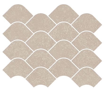 Декор KMD2HID003BR Касабланка наборный бежевый светлый матовый обрезной 30x25x0,9, Kerama Marazzi (Керама Марацци)