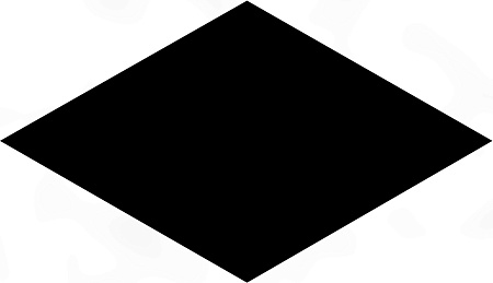 Декор KMD2SRB005BN Риад чёрный глянцевый 13,5x7,8x0,9, Kerama Marazzi (Керама Марацци)