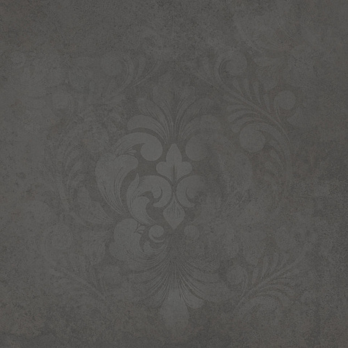 Керамогранит KM4040G0091N Хадду серый тёмный матовый декорированный 40,2x40,2x0,8, Kerama Marazzi (Керама Марацци)