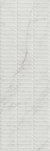 Плитка KM3090B0160R Тубкаль белый глянцевый структура обрезной 30x89,5x1,05, Kerama Marazzi (Керама Марацци)