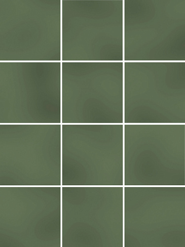 Керамогранит KM1010G0050N Бахия зелёный глянцевый 29,8х39,8 из 12 частей 9,8x9,8x0,7, Kerama Marazzi (Керама Марацци)