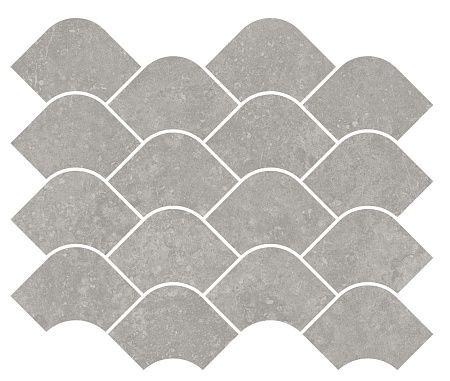 Декор KMD2HID002BR Касабланка наборный серый матовый обрезной 30x25x0,9, Kerama Marazzi (Керама Марацци)