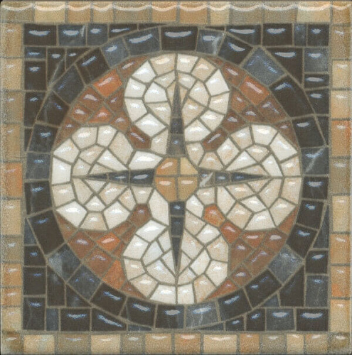 Декор HGD\A439\1146H Стемма  9,8x9,8x0,7, Kerama Marazzi (Керама Марацци)