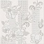 584312003 Illusio (Иллюзио) Grey Pattern серый панно 63х63, Azori