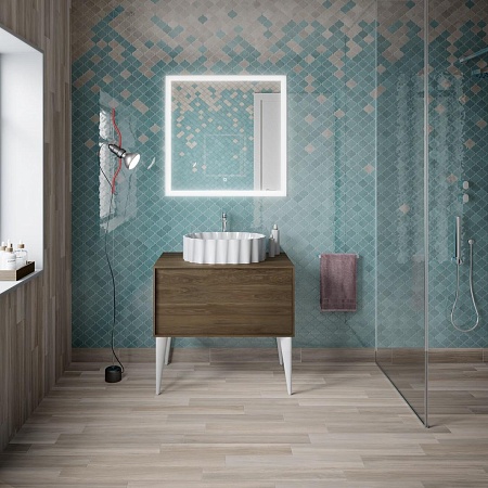 CC.wb.50\WHT Раковина ARTBASIN Conchiglia накладная 50, белая глянцевая , Kerama Marazzi