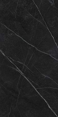 Керамогранит Laparet Opera Nero чёрный LP6012G0201R 59,5х119,1 матовый карвинг