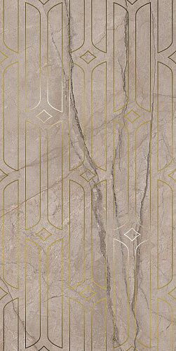 Декор KMD3STA071BR Ифран бежевый светлый глянцевый обрезной 60x119,5x0,9, Kerama Marazzi (Керама Марацци)