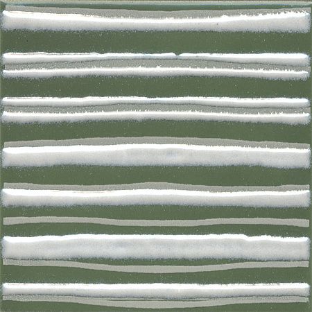 Декор KMD3STA023GN Бахия 3 зелёный глянцевый 9,8x9,8x0,7, Kerama Marazzi (Керама Марацци)