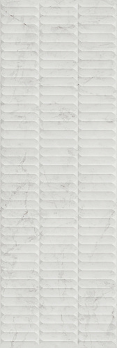 Плитка KM3090B0160R Тубкаль белый глянцевый структура обрезной 30x89,5x1,05, Kerama Marazzi (Керама Марацци)