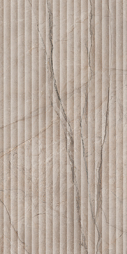 Плитка KM6012B0240R Ифран бежевый светлый глянцевый структура обрезной 60x119,5x1, Kerama Marazzi (Керама Марацци)
