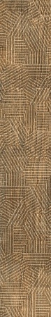 Granite Wood Ego (Гранит Вуд Эго) коричневый Декор -1 структурный SR 120х19,5, Idalgo