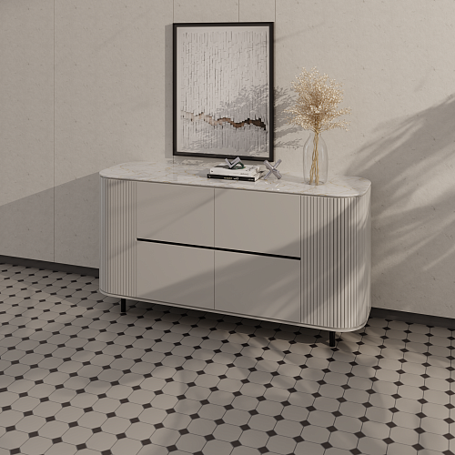 Коллекция метлахской плитки Петергоф кофе с молоком 29,2х29,2, Keramark (Керамарк)