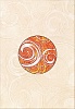 581342201 Фьюжн Коралл Рондо оранжевый декор 40,5х27,8, Azori