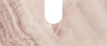 COb.VT278\56 Спец. изделие декор. CONO Onice розовый (задняя стенка), Керама Марацци