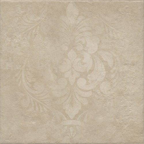 Керамогранит KM4040G0051N Хадду бежевый матовый декорированный 40,2x40,2x0,8, Kerama Marazzi (Керама Марацци)