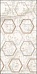 589002003 Apulia Oro (Апулиа Оро) Hexagone декор 31,5x63, Azori (Азори)