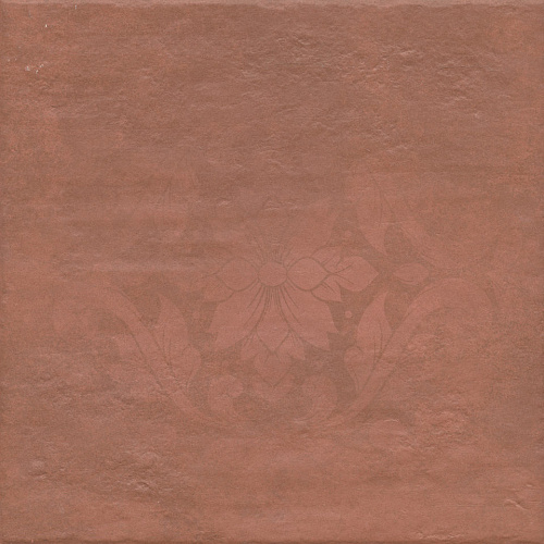 Керамогранит KM4040G0071N Хадду красный матовый декорированный 40,2x40,2x0,8, Kerama Marazzi (Керама Марацци)