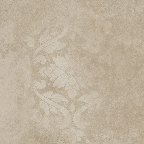 Керамогранит KM4040G0051N Хадду бежевый матовый декорированный 40,2x40,2x0,8, Kerama Marazzi (Керама Марацци)