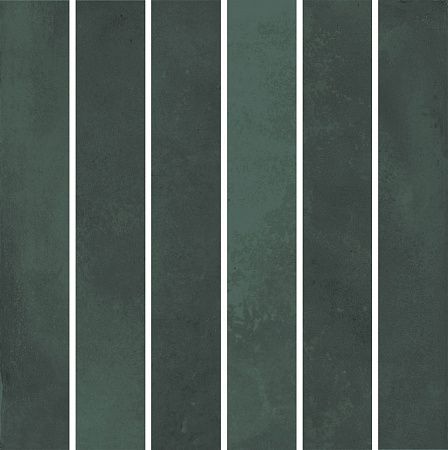 Декор KMD2MSM005BN Фес мозаичный зелёный тёмный глянцевый 15x15x0,77, Kerama Marazzi (Керама Марацци)