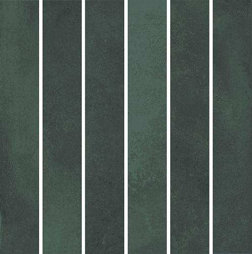 Декор KMD2MSM005BN Фес мозаичный зелёный тёмный глянцевый 15x15x0,77, Kerama Marazzi (Керама Марацци)