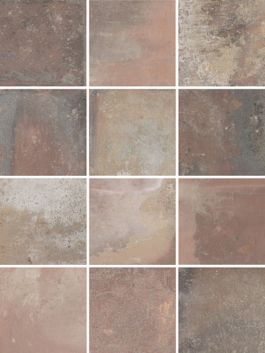 Керамогранит KM1010G0021N Спартель микс матовый 29,8х39,8 из 12 частей 9,8x9,8x0,7, Kerama Marazzi (Керама Марацци)